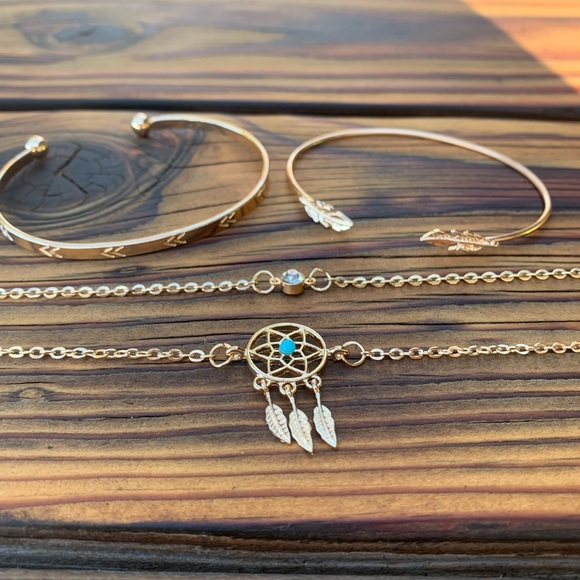 Dreamcatcher ♡ Bracelet 4pcs Stack GIFT SET - Picture 2 of 4